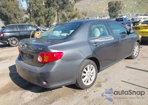 2009 Toyota Corolla Xle z USA, uszkodzony, nr VIN 1NXBU40EX9Z113312